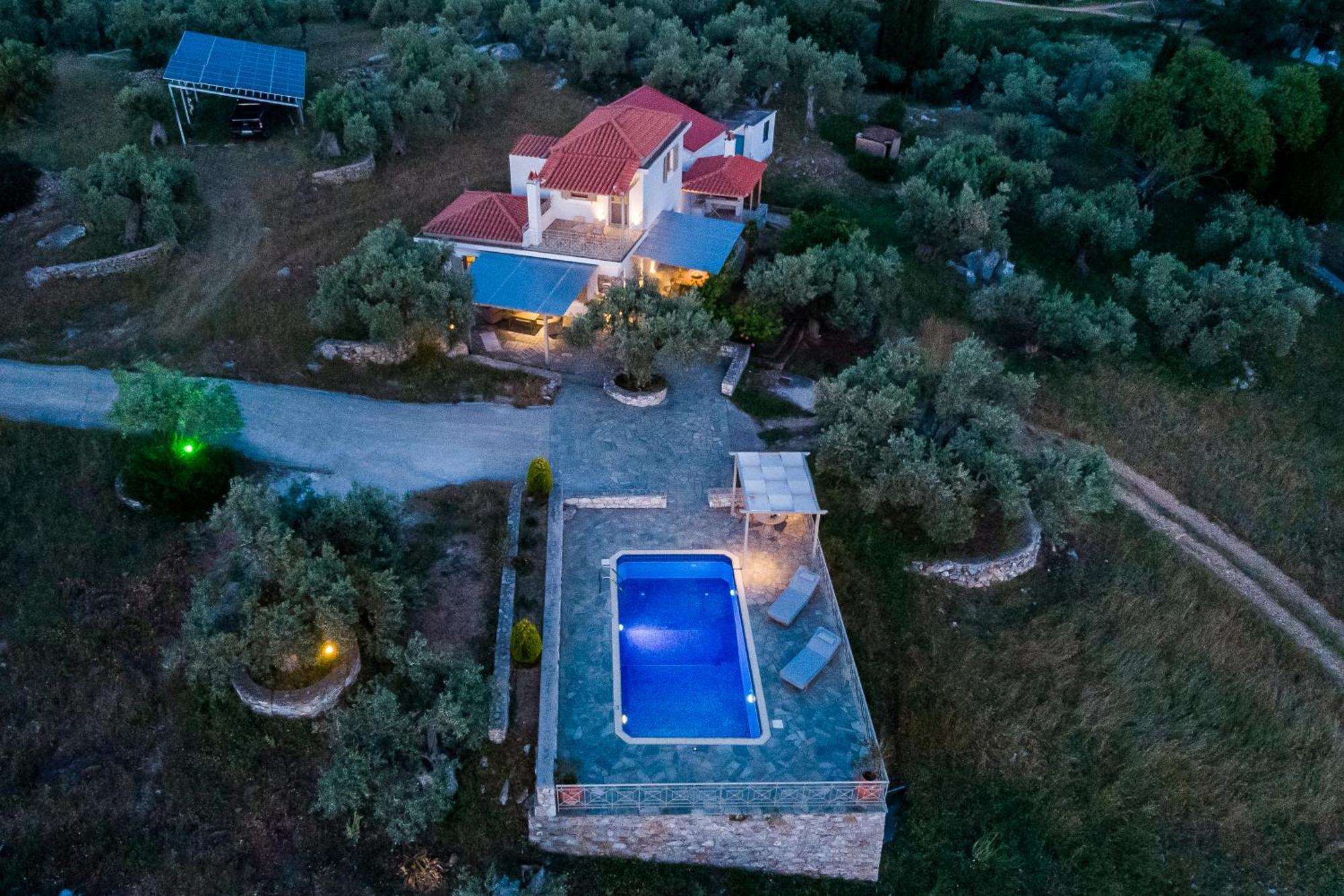 Villa Nektaria Alikias Eksteriør bilde
