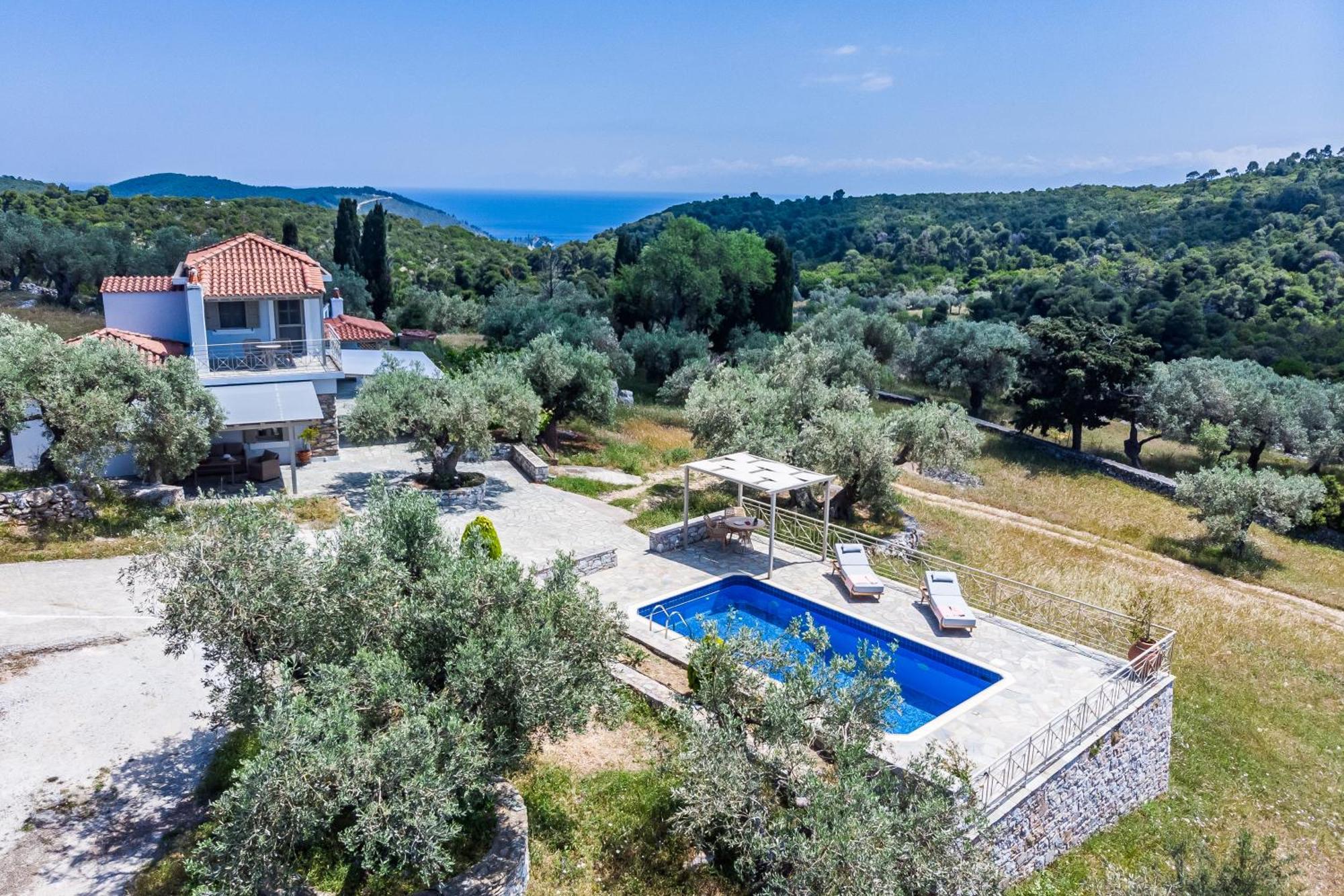 Villa Nektaria Alikias Eksteriør bilde
