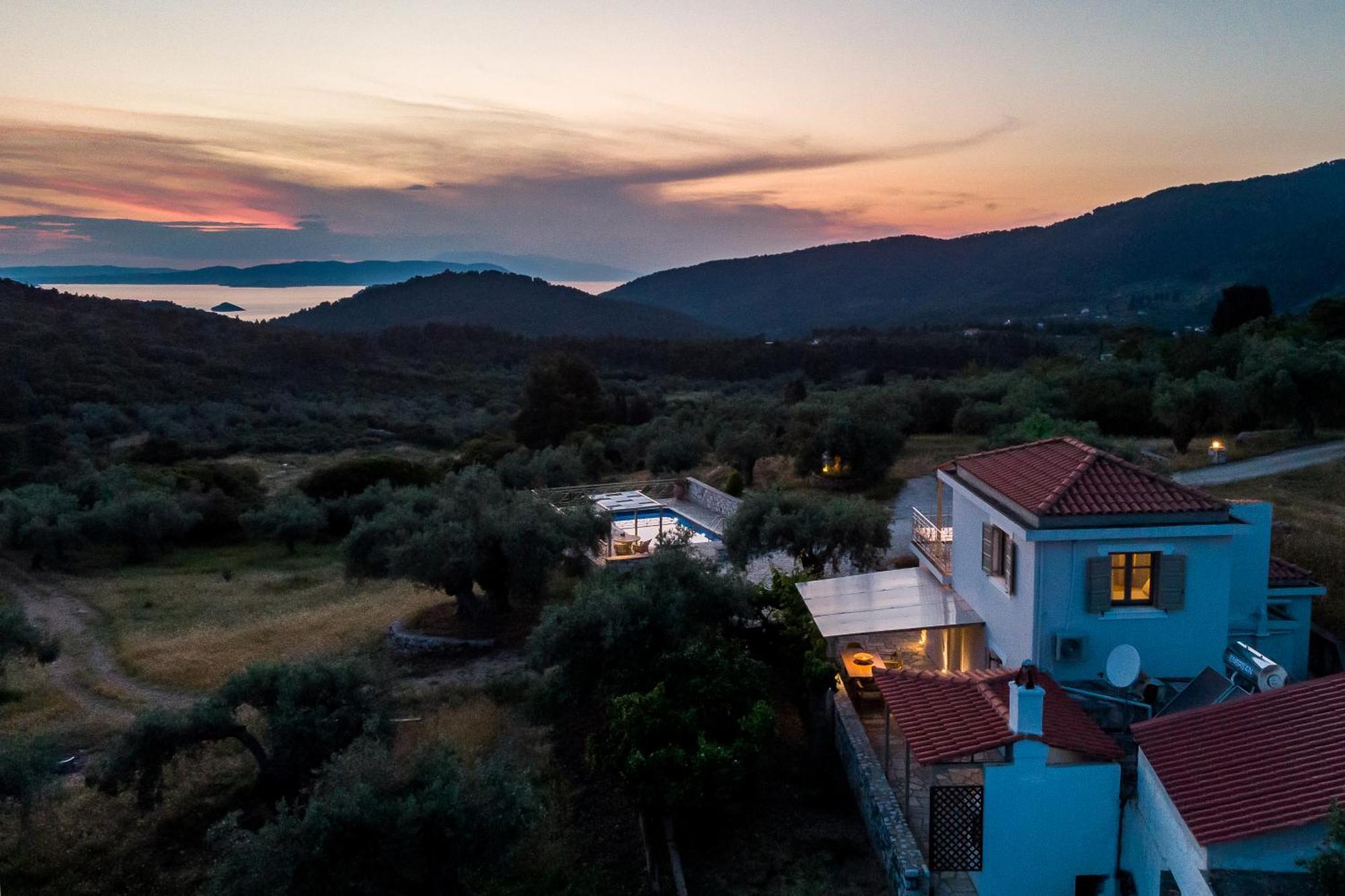 Villa Nektaria Alikias Eksteriør bilde
